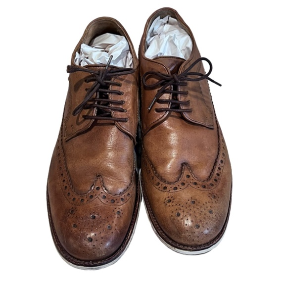 Ben Sherman The Original Wingtip Leather Oxford Shoes main image 11